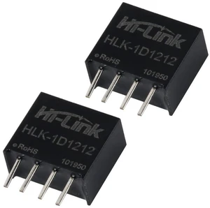 HLK-1D1212 12V to 12V 1W 84mA DC - DC Isolation Switching Power Supply Module Intelligent Household Switch Converter (2 PCS) HLK-1D1212 12V to 12V 1W 84mA DC - DC Isolation Switching Power Supply Module Intelligent Household Switch Converter (2 PCS)