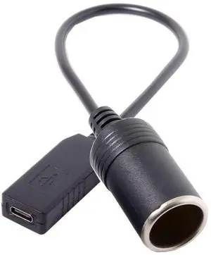 CY USB-C Type-C to DC 20V Power Adapter USB-C to Cigarette Lighter Car Receptacle 65W Charger Cable CY USB-C Type-C to DC 20V Power Adapter USB-C to Cigarette Lighter Car Receptacle 65W Charger Cable