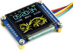 1.5inch RGB OLED Display Module, 128x128 Pixels 16-bit (65K Colors) 1.5inch RGB OLED Display Module, 128x128 Pixels 16-bit (65K Colors)