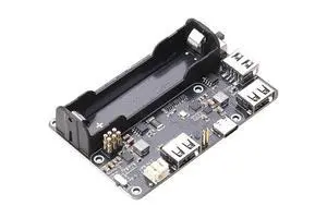 Pi Zero UPS HUB HAT for Raspberry Pi Zero Series, 3-Port USB 2.0 Expansion Board with Power Backup, 18650 Ba-ttery Holder, Smart Charge & Discharge Management Pi Zero UPS HUB HAT for Raspberry Pi Zero Series, 3-Port USB 2.0 Expansion Board with Power Backup, 18650 Ba-ttery Holder, Smart Charge & Discharge Management