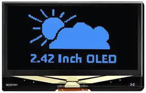 2.42inch OLED Display Module - 128x64 Resolution, SPI/I2C Communication, Compatible with Raspberry Pi, Arduino, SSD1309 Driver Chip (Blue) 2.42inch OLED Display Module - 128x64 Resolution, SPI/I2C Communication, Compatible with Raspberry Pi, Arduino, SSD1309 Driver Chip (Blue)