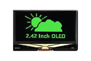 2.42inch OLED Display Module - 128x64 Resolution, SPI/I2C Communication, Compatible with Raspberry Pi, Arduino, SSD1309 Driver Chip (Green) 2.42inch OLED Display Module - 128x64 Resolution, SPI/I2C Communication, Compatible with Raspberry Pi, Arduino, SSD1309 Driver Chip (Green)