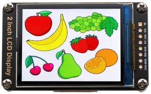 2" SPI LCD Display Module 240×320 Resolution, ST7789V Controller, IPS TFT Screen, Compatible with Arduino, Raspberry Pi, ESP32, STM32, 3.3V/5V Input, RGB Color Panel 2" SPI LCD Display Module 240×320 Resolution, ST7789V Controller, IPS TFT Screen, Compatible with Arduino, Raspberry Pi, ESP32, STM32, 3.3V/5V Input, RGB Color Panel