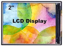 2 Inch LCD Display Module for Raspbrry Pi/Arduino Onboard ST7789V Controller 2 Inch IPS LCD Screen 240x320 Resolution SPI Communication RGB, 262K Color 2 Inch LCD Display Module for Raspbrry Pi/Arduino Onboard ST7789V Controller 2 Inch IPS LCD Screen 240x320 Resolution SPI Communication RGB, 262K Color