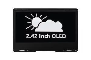 2.42inch OLED Display Module - 128x64 Resolution, SPI/I2C Communication, Compatible with Raspberry Pi, Arduino, SSD1309 Driver Chip with Metal Case (White) 2.42inch OLED Display Module - 128x64 Resolution, SPI/I2C Communication, Compatible with Raspberry Pi, Arduino, SSD1309 Driver Chip with Metal Case (White)