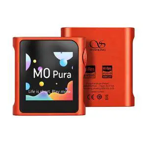 M0 Pura HiFi Music Player Portable Hi-Res Lossless MP3 Music Player, Dual CS43131 DAC,Bluetooth 5.0,APP Control,LDAC/SBC/AAC,3.5mm/Type-C Jack, 250mW@32, Supports up to 2TB SD Card, Orange M0 Pura HiFi Music Player Portable Hi-Res Lossless MP3 Music Player, Dual CS43131 DAC,Bluetooth 5.0,APP Control,LDAC/SBC/AAC,3.5mm/Type-C Jack, 250mW@32, Supports up to 2TB SD Card, Orange