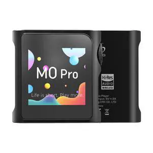 M0 Pro MP3 Player 2in1 Headphone DAC Amp Bluetooth App Control, 1.7 * 1.7inch Mini Digital Audio Player HD Touch Screen, Support to 2TB, USB Type-C 3.5mm Jacks,Volume Konb M0 Pro MP3 Player 2in1 Headphone DAC Amp Bluetooth App Control, 1.7 * 1.7inch Mini Digital Audio Player HD Touch Screen, Support to 2TB, USB Type-C 3.5mm Jacks,Volume Konb