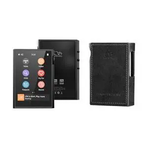 M1 Plus Music Player Included Leather Case, Portable 3.2inch Mini DAP with Bluetooth 5.2 LDAC/WiFi/DLNA/Airplay/Tidal Streaming, Lossless DSD Hi-Res Compatible with 2TB Micro SD (Black) M1 Plus Music Player Included Leather Case, Portable 3.2inch Mini DAP with Bluetooth 5.2 LDAC/WiFi/DLNA/Airplay/Tidal Streaming, Lossless DSD Hi-Res Compatible with 2TB Micro SD (Black)