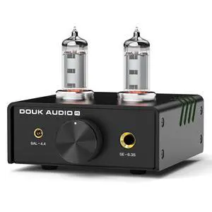 P5 Mini Tube Headphone Amplifier: 4.4mm Balanced & 6.35mm Output Preamp for Hi-Fi Desktop StudioDual-Mono DesignOp-Amp Tube RollingAdjustable Gain 16-600 P5 Mini Tube Headphone Amplifier: 4.4mm Balanced & 6.35mm Output Preamp for Hi-Fi Desktop StudioDual-Mono DesignOp-Amp Tube RollingAdjustable Gain 16-600
