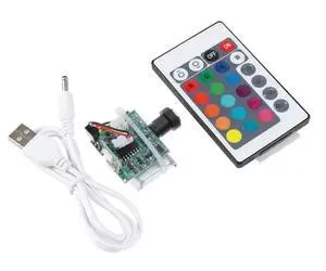 for 16 Colors USB LED Moon Lamp Board Remote Control Light Source Night 3D Printer Parts with Remote Control for 16 Colors USB LED Moon Lamp Board Remote Control Light Source Night 3D Printer Parts with Remote Control