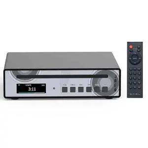 PL100PRO CD Player 2*CS43131 High-End DAC Chips RCA/Optical/Coaxial/XLR Balanced /3.5mm&4.4mm Headphone Output 200mW 32, Lossless MQA Playback, CD-R/CD-RW/MP3 Disc with Remote Control (Black) PL100PRO CD Player 2*CS43131 High-End DAC Chips RCA/Optical/Coaxial/XLR Balanced /3.5mm&4.4mm Headphone Output 200mW 32, Lossless MQA Playback, CD-R/CD-RW/MP3 Disc with Remote Control (Black)