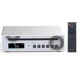 PL100PRO CD Player 2*CS43131 High-End DAC Chips RCA/Optical/Coaxial/XLR Balanced /3.5mm&4.4mm Headphone Output 200mW 32, Lossless MQA Playback, CD-R/CD-RW/MP3 Disc PL100PRO CD Player 2*CS43131 High-End DAC Chips RCA/Optical/Coaxial/XLR Balanced /3.5mm&4.4mm Headphone Output 200mW 32, Lossless MQA Playback, CD-R/CD-RW/MP3 Disc