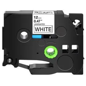 Label Tape for Printers Multiple Sizes and Colors(Black on White) Label Tape for Printers Multiple Sizes and Colors(Black on White)