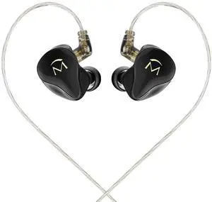 Music1 in-Ear Earphones, 9mm Dynamic Driver in Ear Monitor, IEM Earphones with Mic and Playback Controls, Noise Isolating Wired Headphones, 0.78mm 2 pin Changeable Cable, 3.5mm Plug Music1 in-Ear Earphones, 9mm Dynamic Driver in Ear Monitor, IEM Earphones with Mic and Playback Controls, Noise Isolating Wired Headphones, 0.78mm 2 pin Changeable Cable, 3.5mm Plug