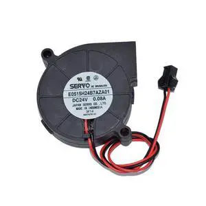 New E0515H24B7AZA01 DC 24V 0.08A 50x50x15mm 2-Pin Server Cooling Fan New E0515H24B7AZA01 DC 24V 0.08A 50x50x15mm 2-Pin Server Cooling Fan