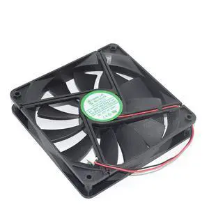New Cooler DFS132512H DC12V 3.0W 135 * 135 * 25mm 2-PIN Server Square Cooling Fan New Cooler DFS132512H DC12V 3.0W 135 * 135 * 25mm 2-PIN Server Square Cooling Fan