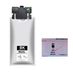 Compatible Ink Bag M02 M02XL and Ink Cartridge M02XXL M5299 M5799 with Pigmented Ink for Printer PRO-M5299 PRO-M5799(M02XL-200ML) Compatible Ink Bag M02 M02XL and Ink Cartridge M02XXL M5299 M5799 with Pigmented Ink for Printer PRO-M5299 PRO-M5799(M02XL-200ML)
