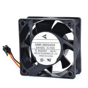 for MMF-06D24DS DC24V 0.1A 3 Lines Server Cooling Fan for MMF-06D24DS DC24V 0.1A 3 Lines Server Cooling Fan