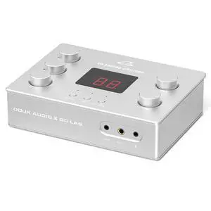 Douk Audio x GD-LAB Z1 Gaming DAC: Amp for FPS Games with ESS9039Q2M Chip 4.4mm Balanced Headphone Output XLR Mic 48V for PC PS5 Switch Streamers (Silver) Douk Audio x GD-LAB Z1 Gaming DAC: Amp for FPS Games with ESS9039Q2M Chip 4.4mm Balanced Headphone Output XLR Mic 48V for PC PS5 Switch Streamers (Silver)