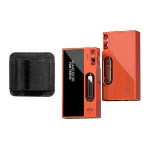 UA7 Portable Hi-Fi DAC Headphone Amplifier with Magnetic Leaher Case, JAN6418 Vacuum Tubes, Dual Modes (Tube/Solid-State), 4.4mm Balanced&3.5mm Single-Ended Output, 577mW High Power, Orange UA7 Portable Hi-Fi DAC Headphone Amplifier with Magnetic Leaher Case, JAN6418 Vacuum Tubes, Dual Modes (Tube/Solid-State), 4.4mm Balanced&3.5mm Single-Ended Output, 577mW High Power, Orange