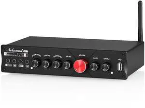 HiFi 5.1 Channel Bluetooth Amplifier Stereo Home Theater Power Amp Subwoofer Amp HiFi 5.1 Channel Bluetooth Amplifier Stereo Home Theater Power Amp Subwoofer Amp