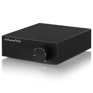 2-Channel Mini Stereo Amplifier: 60W x 2 HiFi Class D Amp with TPA3116 & 19V Power Adapter for Home Theater & Bookshelf Speakers (NS-06G) 2-Channel Mini Stereo Amplifier: 60W x 2 HiFi Class D Amp with TPA3116 & 19V Power Adapter for Home Theater & Bookshelf Speakers (NS-06G)