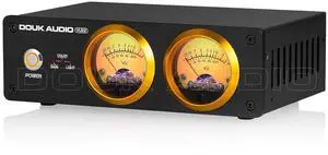 VU22 Dual Analog VU Meter Display DB Panel MIC+LINE Sound Level Meter (Black) VU22 Dual Analog VU Meter Display DB Panel MIC+LINE Sound Level Meter (Black)