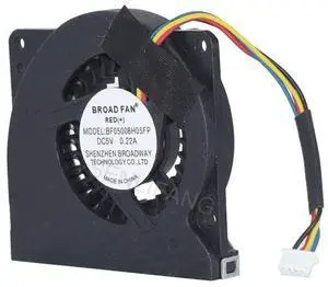 New CPU Cooling BF05008H05FP DC5V 0.22A Four Lines Computer Cooler Fan New CPU Cooling BF05008H05FP DC5V 0.22A Four Lines Computer Cooler Fan