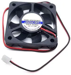 New KF0510S1MR-R DC 12V 1.0W 2Pins Square Cooling Fan for JAMICON New KF0510S1MR-R DC 12V 1.0W 2Pins Square Cooling Fan for JAMICON