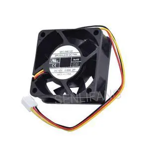 New 6CM Square Cooling Fan EFC-06E12D 6025 60 * 60 * 25MM DC12V 0.6A 3Lines New 6CM Square Cooling Fan EFC-06E12D 6025 60 * 60 * 25MM DC12V 0.6A 3Lines