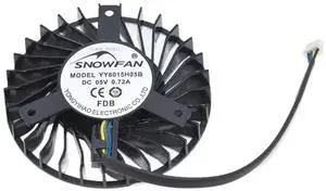 for MT41A MT31SA Cooler 0.72A 0.45A YY8015H05B DC5V 4Pins Cooling Fan for MT41A MT31SA Cooler 0.72A 0.45A YY8015H05B DC5V 4Pins Cooling Fan