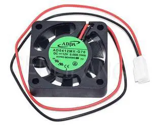 New 4CM 4010 Cooler AD0412MX-G70 for ADDA 40 * 40 * 10MM DC12V 0.08A 2-Line Hydraulic Bearing Cooling Fan New 4CM 4010 Cooler AD0412MX-G70 for ADDA 40 * 40 * 10MM DC12V 0.08A 2-Line Hydraulic Bearing Cooling Fan