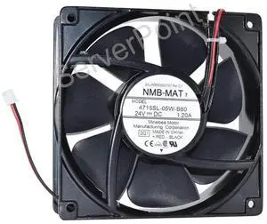 New for NMB-MAT 4715SL-05W-B60 DQ1 DC 24V 1.20A 2-Wire 120x120x38mm Cooling Fan New for NMB-MAT 4715SL-05W-B60 DQ1 DC 24V 1.20A 2-Wire 120x120x38mm Cooling Fan