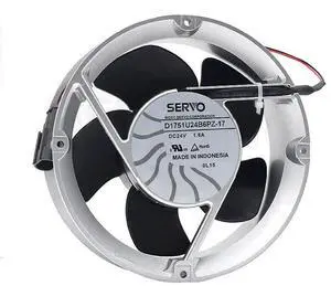 for D1751U24B6PZ-17 170 * 50mm 24V 1.8A 2Pin Inverter Cooling Fan for D1751U24B6PZ-17 170 * 50mm 24V 1.8A 2Pin Inverter Cooling Fan
