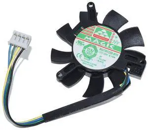 New MGT5012XB-W10 for Magic Graphics Card Cooling Fan DC12V 0.19A 4Pins New MGT5012XB-W10 for Magic Graphics Card Cooling Fan DC12V 0.19A 4Pins