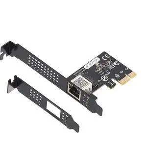 PCIe X1 to RJ45 Gigabit Ethernet Network Card, RTL8111H Chip 10/100/1000Mbps LAN Adapter PCI Express Server NIC Compatible with Windows, Linux, and Desktop PCs PCIe X1 to RJ45 Gigabit Ethernet Network Card, RTL8111H Chip 10/100/1000Mbps LAN Adapter PCI Express Server NIC Compatible with Windows, Linux, and Desktop PCs