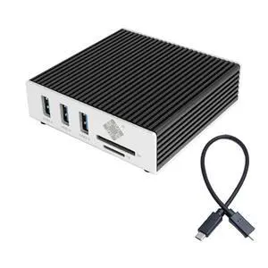 USB4 40Gbps Docking Station 6-in-1, 10G RJ45 Ethernet Adapter with 3 USB-A Ports, TF/SD Card Reader, and Active Cooling Compatible with Thunderbolt 5/4/3, Windows, macOS, and Linux USB4 40Gbps Docking Station 6-in-1, 10G RJ45 Ethernet Adapter with 3 USB-A Ports, TF/SD Card Reader, and Active Cooling Compatible with Thunderbolt 5/4/3, Windows, macOS, and Linux