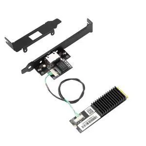 10 Gigabit Ethernet Card, M.2 B+M Key to RJ45 Network Adapter with Marvell AQC113 Chip, Multi-Gigabit 10G/5G/2.5G/1G/100Mbps NIC for Desktop Windows 11/10 & Linux with Standard/Low Profile Bracket 10 Gigabit Ethernet Card, M.2 B+M Key to RJ45 Network Adapter with Marvell AQC113 Chip, Multi-Gigabit 10G/5G/2.5G/1G/100Mbps NIC for Desktop Windows 11/10 & Linux with Standard/Low Profile Bracket