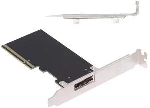 Single External Slimline 74Pin SFF-8654 8X to PCIE4.0 Raid Card VROC Raid0 Hyper Adapter Single External Slimline 74Pin SFF-8654 8X to PCIE4.0 Raid Card VROC Raid0 Hyper Adapter