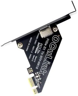Oculink SFF-8611/8612 to PCI Express 4.0 X1 Expansion Card Adapter with 8cm/12cm Slot Bracket Black Oculink SFF-8611/8612 to PCI Express 4.0 X1 Expansion Card Adapter with 8cm/12cm Slot Bracket Black