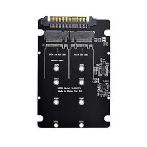 SFF-8639 NVME U.2 to Combo NGFF M.2 M-Key SATA PCIe SSD Adapter for Mainboard Replace SSD 750 p3600 p3700 SFF-8639 NVME U.2 to Combo NGFF M.2 M-Key SATA PCIe SSD Adapter for Mainboard Replace SSD 750 p3600 p3700
