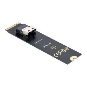 NGFF M-Key NVME to U.2 U2 Kit SFF-8639 to SFF-8654 Slimline SAS PCIe SSD Adapter for Mainboard NGFF M-Key NVME to U.2 U2 Kit SFF-8639 to SFF-8654 Slimline SAS PCIe SSD Adapter for Mainboard