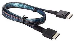 OCuLink PCIe PCI-Express SFF-8611 4i to OCuLink SFF-8611 SSD Data Active Cable 50cm OCuLink PCIe PCI-Express SFF-8611 4i to OCuLink SFF-8611 SSD Data Active Cable 50cm