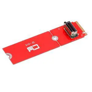 M.2 M-Key PCI-E 5.0 4.0 to Mini Cool Edge IO MCIO Female Host Adapter for PCIe Nvme SSD 2280 2230 M.2 M-Key PCI-E 5.0 4.0 to Mini Cool Edge IO MCIO Female Host Adapter for PCIe Nvme SSD 2280 2230