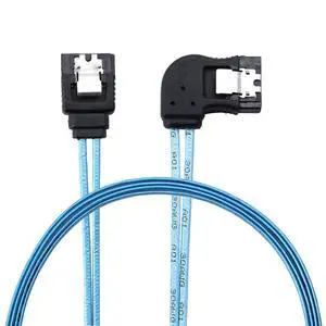 SATA 7P Female Right Angle to SATA Female 180 Degree Cable 12Gbps SAS High Speed Server Hard Drive Connection, 30AWG Low-Loss Wire (1M) SATA 7P Female Right Angle to SATA Female 180 Degree Cable 12Gbps SAS High Speed Server Hard Drive Connection, 30AWG Low-Loss Wire (1M)