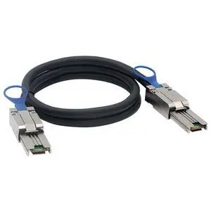 Mini SAS HD SFF 8088 26P to SAS HD 8088 Stacking Server Cable 6Gbps High Speed 28AWG Copper Data Transfer Cord, 10 Ohm Impedance (2M) Mini SAS HD SFF 8088 26P to SAS HD 8088 Stacking Server Cable 6Gbps High Speed 28AWG Copper Data Transfer Cord, 10 Ohm Impedance (2M)