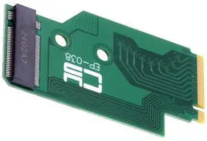 NVME M-Key NGFF 22x42mm to 22x80mm Male to Female Extension SSD Adapter Compatible with Legion Go Game Boy NVME M-Key NGFF 22x42mm to 22x80mm Male to Female Extension SSD Adapter Compatible with Legion Go Game Boy