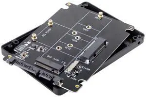 M.2 NGFF mSATA SSD to SATA 2.5 inch Hard Disk Case Enclosure(Not Work for NVME SSD) M.2 NGFF mSATA SSD to SATA 2.5 inch Hard Disk Case Enclosure(Not Work for NVME SSD)