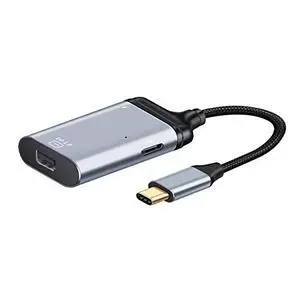 USB-C Type C to Mini DP Displayport Monitor Converter Adapter 4K 2K 60hz with Female PD Power Port USB-C Type C to Mini DP Displayport Monitor Converter Adapter 4K 2K 60hz with Female PD Power Port