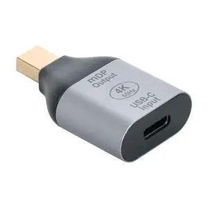 USB-C Type C Female Source to Mini Displayport DP Sink HDTV Adapter 4K 60hz 1080p for Tablet & Phone & Laptop (Not Work for MINI-DP Host to Type-C Monitor) USB-C Type C Female Source to Mini Displayport DP Sink HDTV Adapter 4K 60hz 1080p for Tablet & Phone & Laptop (Not Work for MINI-DP Host to Type-C Monitor)